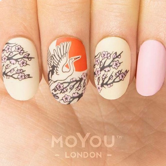 MoYou London stamping nail art plate in Suki, design 20 NWOT - Picture 2 of 4